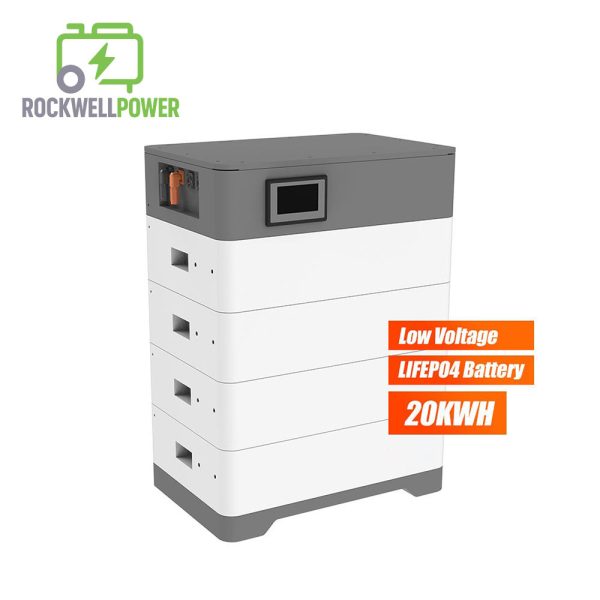 Rockwell Power 51.2V LiFePO4 Battery 200Ah 280Ah 300Ah 5kWh 10kWh 15kWh Backup Power for Solar Systems
