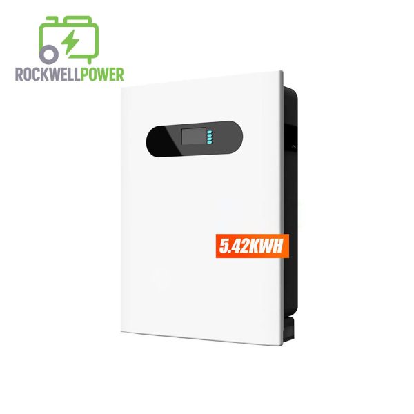 Rockwell Power 48V 105Ah Wall-Mounted Lithium Battery 10kWh Solar Storage