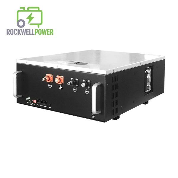 Rockwell Power 48V 100Ah 200Ah 5kWh 10kWh Wall-mounted Lithium LiFePO4 Battery for Solar Energy Storage