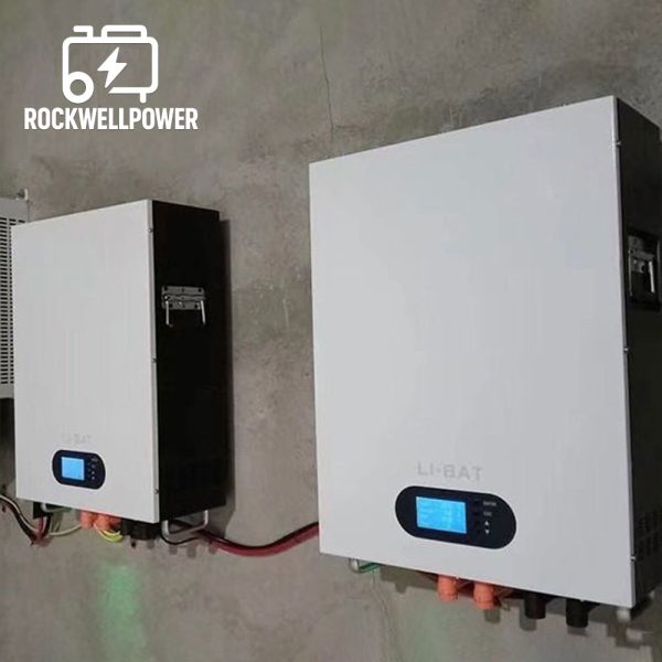 Rockwell Power 24V 100Ah LiFePO4 Wall-Mounted Lithium Battery 2.5kWh