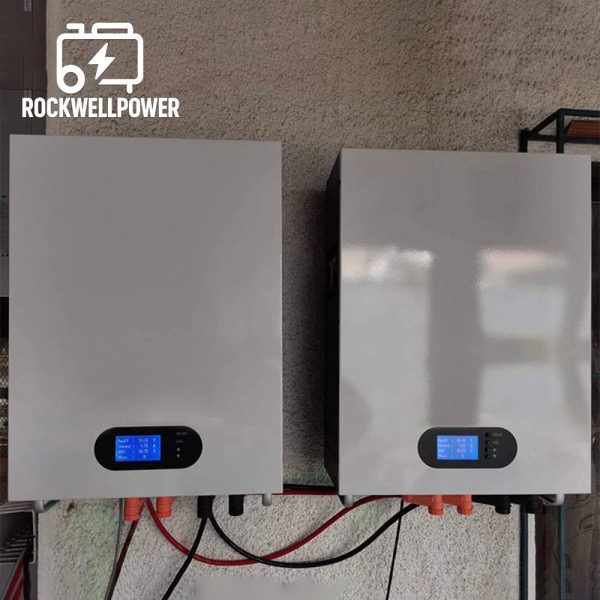 Rockwell Power 24V 100Ah LiFePO4 Lithium Battery for Solar Systems – Smart, Reliable, Long Life