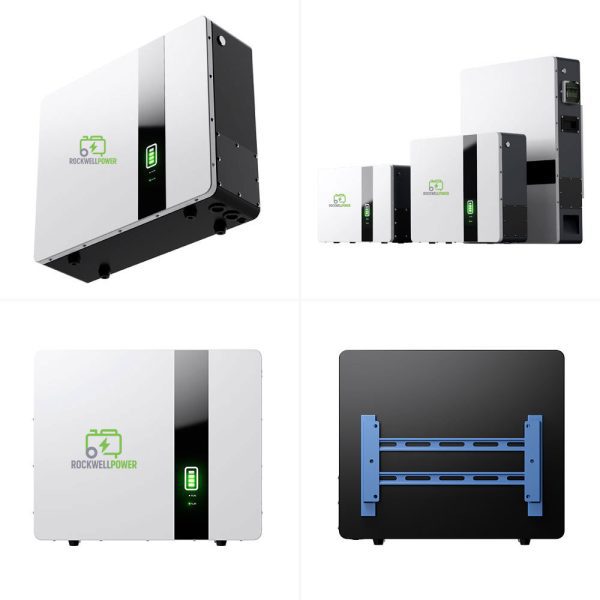 Rockwell Power New Design Powerwall Lithium Ion Batteries 2.5kW Lithium Battery Solar Energy OEM