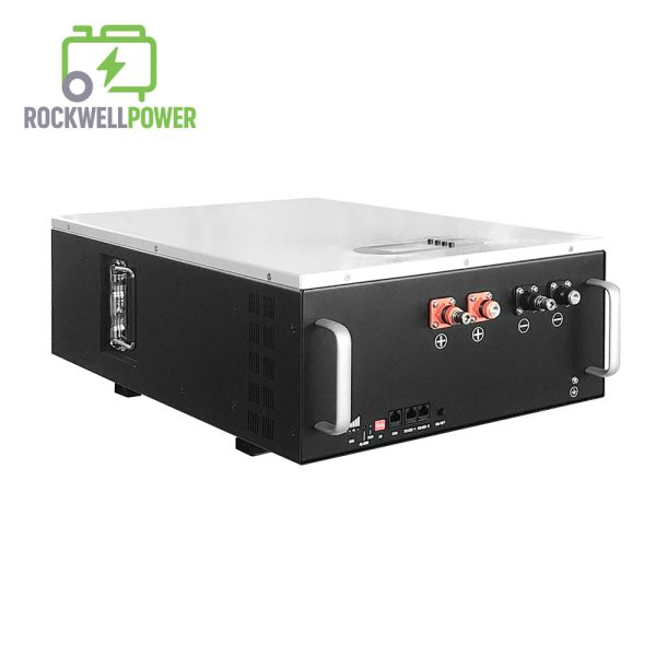 Rockwell Power 48V 100Ah 200Ah 5kWh 10kWh Wall-mounted Lithium LiFePO4 Battery for Solar Energy Storage