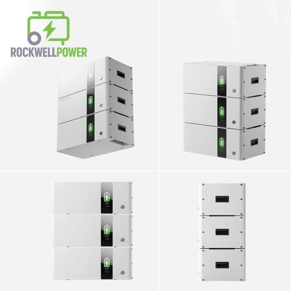 Rockwell Power OEM Good Price Solar Lithium Ion Batteries 48V 51.2V 5kW 10kW 200Ah 100Ah LiFePO4 Battery Home Energy Storage System