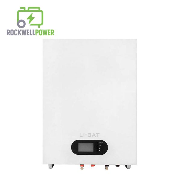 Rockwell Power 48V 100Ah 200Ah 5kWh 10kWh Wall-mounted Lithium LiFePO4 Battery for Solar Energy Storage