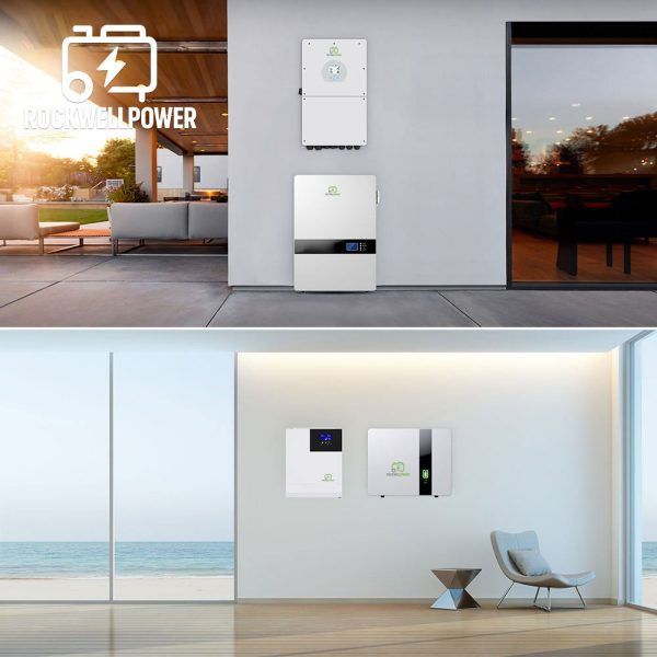 Rockwell Power New Design Powerwall Lithium Ion Batteries 2.5kW Lithium Battery Solar Energy OEM