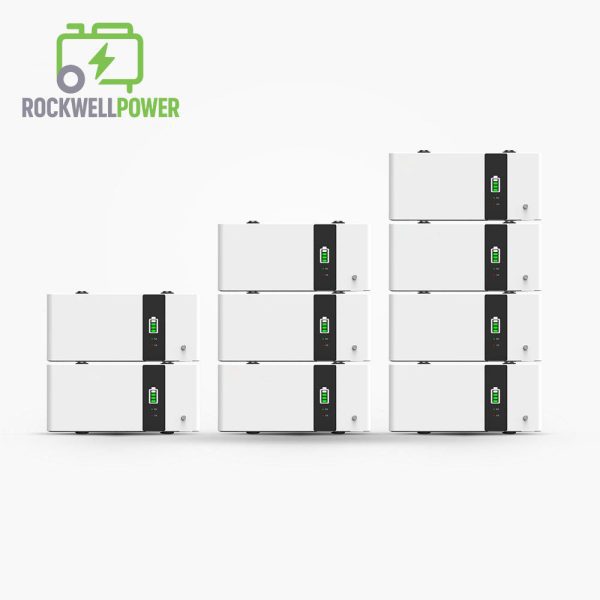 Rockwell Power OEM Good Price Solar Lithium Ion Batteries 48V 51.2V 5kW 10kW 200Ah 100Ah LiFePO4 Battery Home Energy Storage System
