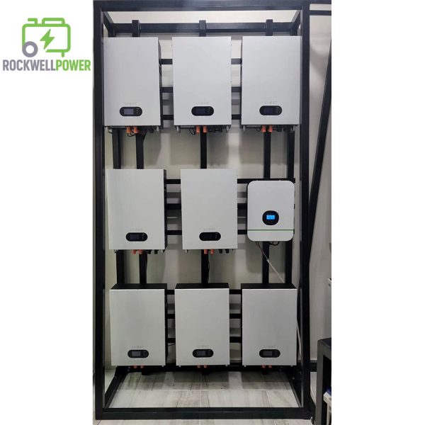 Wall-mounted Solar Battery 48V 50Ah 100Ah 200Ah LiFePO4 Solar Batteries 5Kwh 10Kwh 2.5Kwh Power Wall Lithium Battery