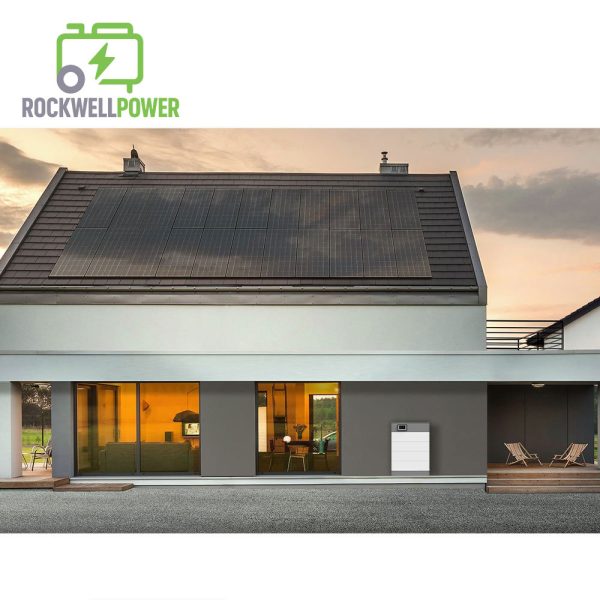 Rockwell Power 51.2V LiFePO4 Battery 200Ah 280Ah 300Ah 5kWh 10kWh 15kWh Backup Power for Solar Systems