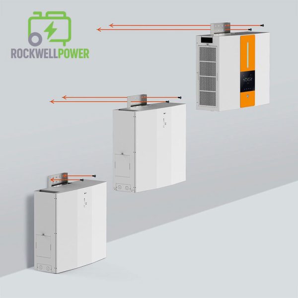 Rockwell Power Residential Use LiFePO4 10kWh 20kWh 5kW 8kW Energy Storage Lithium Battery for Energy Storage System