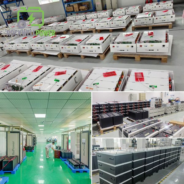 Rockwell Power OEM Good Price Solar Lithium Ion Batteries 48V 51.2V 5kW 10kW 200Ah 100Ah LiFePO4 Battery Home Energy Storage System