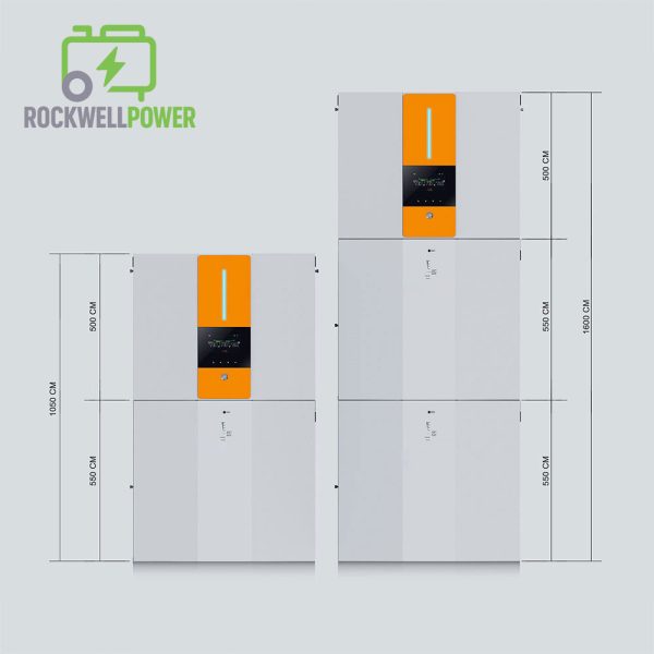 Rockwell Power Residential Use LiFePO4 10kWh 20kWh 5kW 8kW Energy Storage Lithium Battery for Energy Storage System