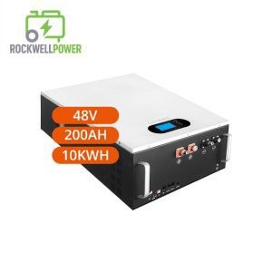 Rockwell Power 48V 100Ah 200Ah 50Ah Wall-mounted LiFePO4 Li-ion Lithium Battery 5KWh 10KWh 2.5KWh Power Wall Lithium Ion Battery