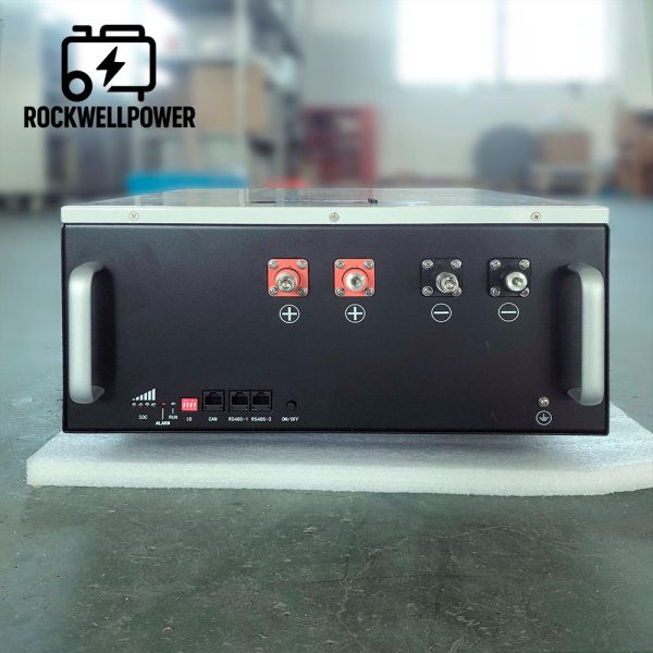Rockwell Power 24V 100Ah LiFePO4 Wall-Mounted Lithium Battery 2.5kWh