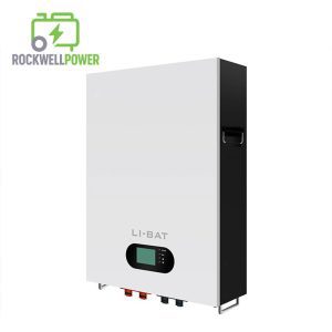 Rockwell Power 24V 100Ah LiFePO4 Lithium Battery for Solar Systems – Smart, Reliable, Long Life