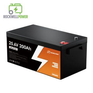 Rockwell Power Energy 12.8V 100Ah 200Ah 400Ah RV Solar Kit Lithium Ion Batteries for Outdoor Camping RV Trip