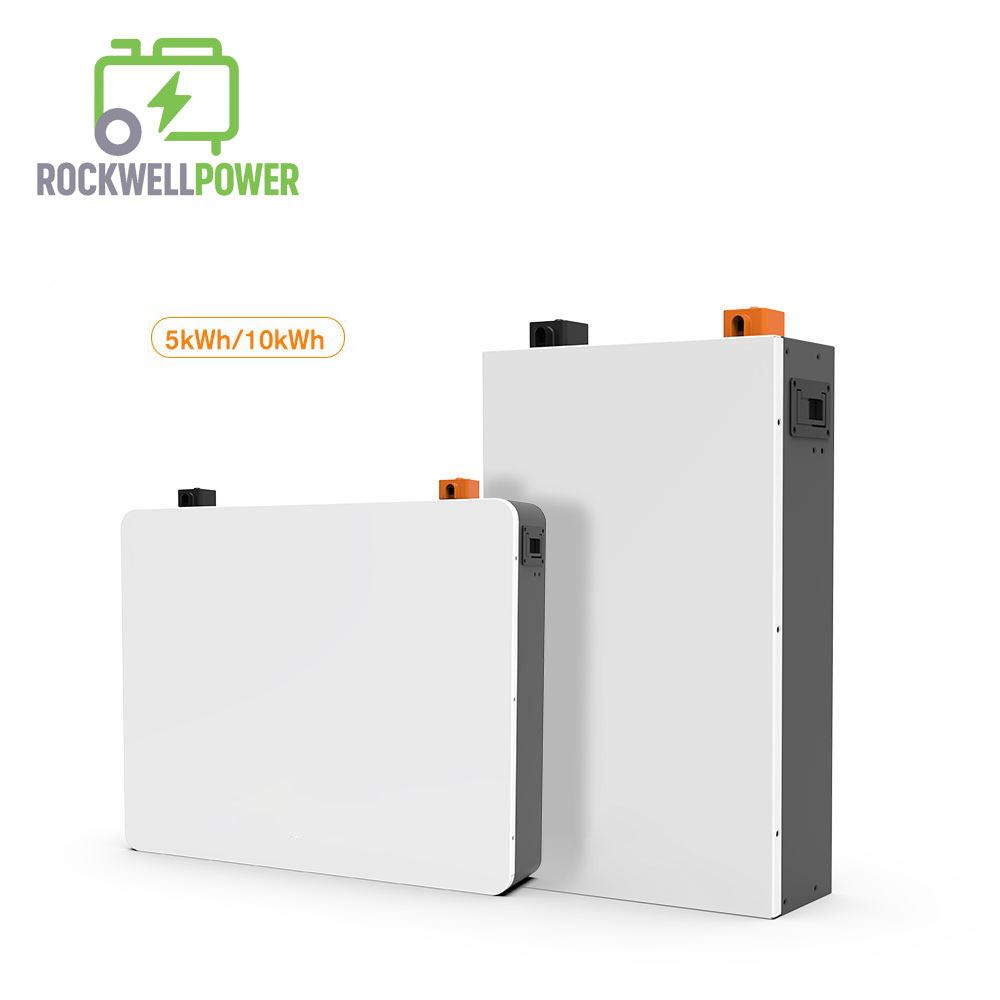 Rockwell Power 48V 200Ah 10kWh Wall-Mounted Lithium Battery for Solar Storage