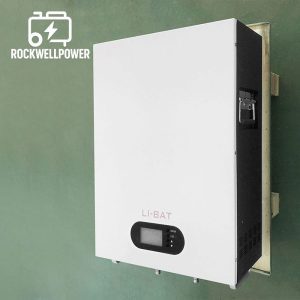 Rockwell Power 24V 100Ah LiFePO4 Wall-Mounted Lithium Battery 2.5kWh